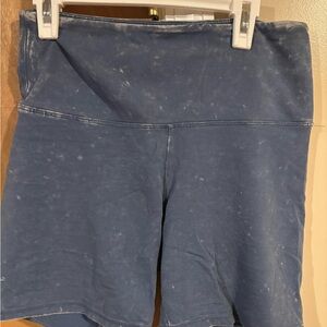 PINK Victoria's Secret Blue Bike Shorts